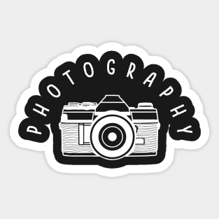 Analog Camera Photography Sticker